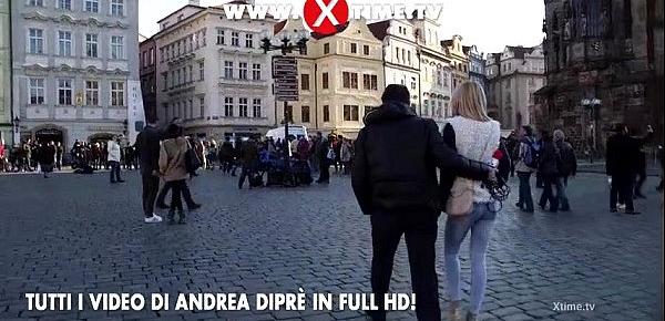  Andrea Diprè Sex Scandal in Prague on xtime.tv